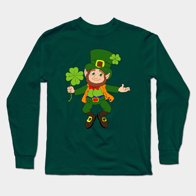 St patricks day Long Sleeve T-Shirt by FouadBelbachir46